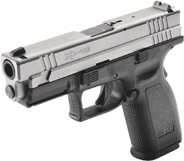 Springfield 40 Pistol - Springfield Xdm 45 (640x560), Png Download