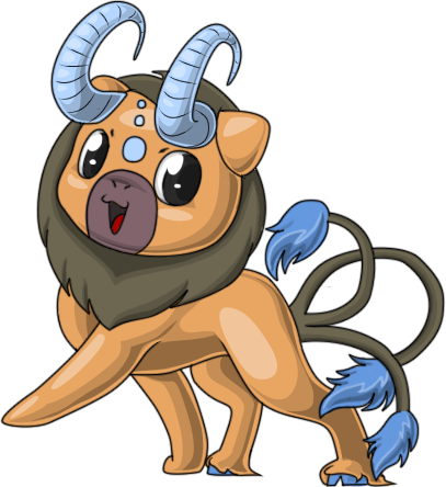 Tauros Vs Bouffalant Tauros Pokemon Running Name Of - Tauros (407x444), Png Download
