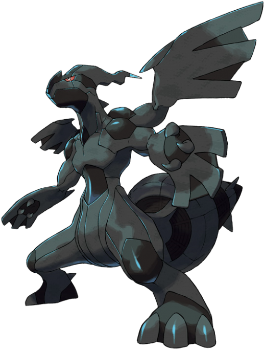 Legendary Pokemon Png Clipart - Pokemon Zekrom (570x746), Png Download