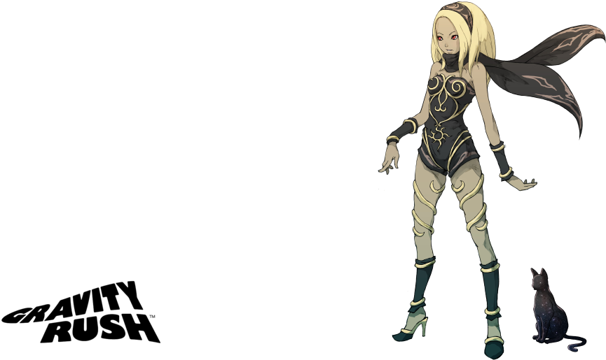 Gravity Rush Png Transparent File - Gravity Rush Remastered Ps4s (960x544), Png Download