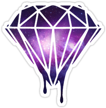 Diamond Galaxy Tumblr - Diamond Galaxy (375x360), Png Download