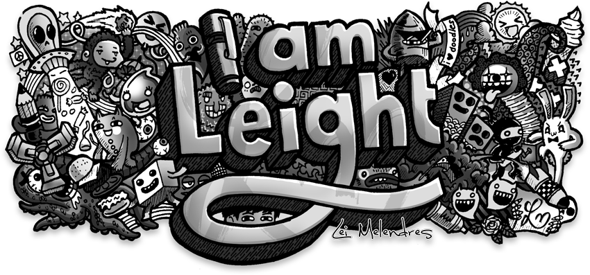 My Life As An Artist, Skully Doodle By Iamleight - Am Leight Doodle (850x397), Png Download