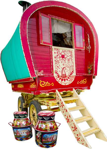 Gypsy Caravan Png Image - Gypsy Png (600x600), Png Download