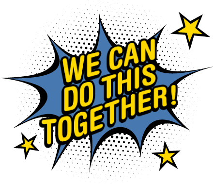 We Can Do This Together - Onomatopé Goal (450x381), Png Download