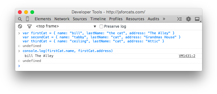 You Can Think Of Objects Like Keys On A Keyring - Console Log Funny (715x313), Png Download