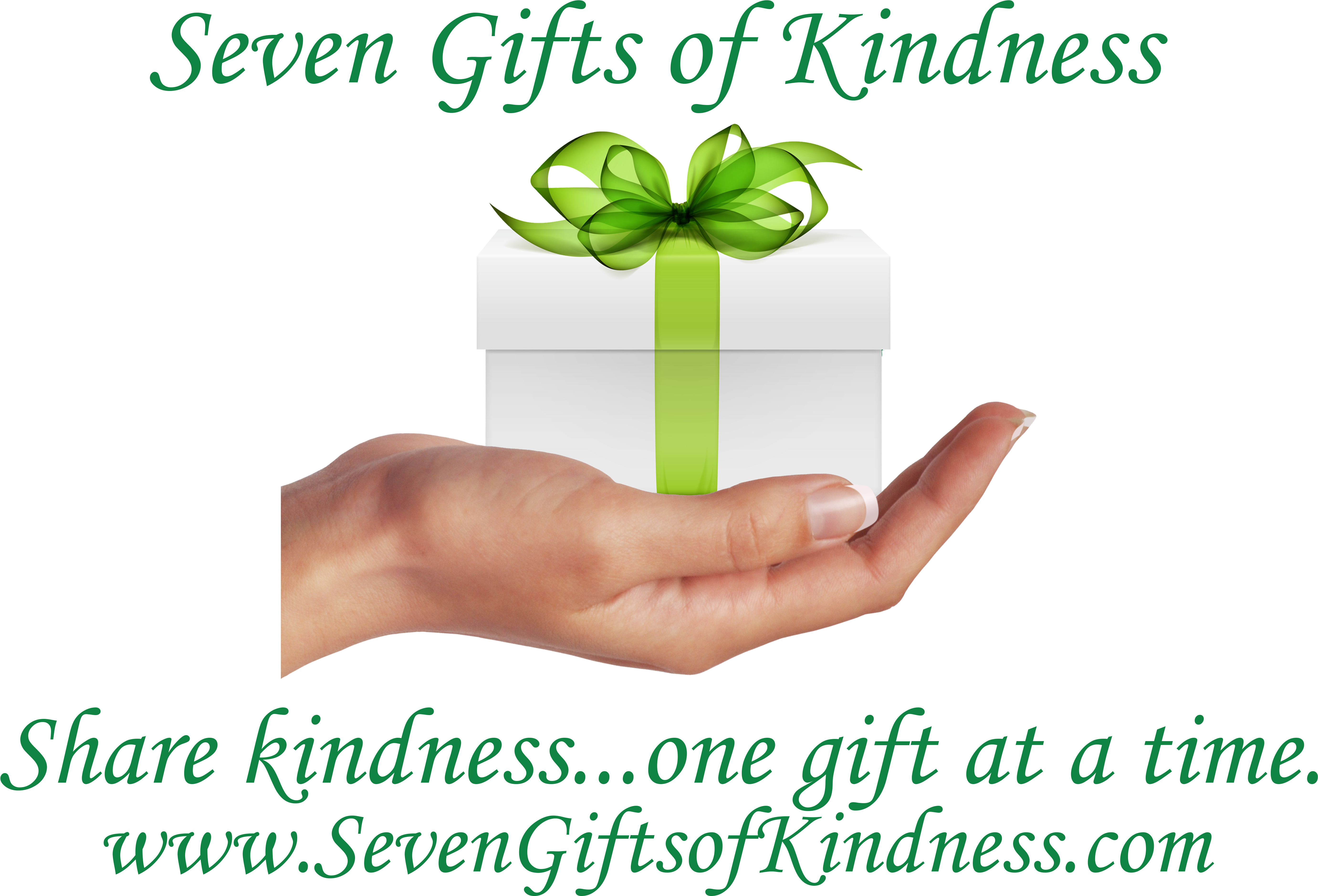 Seven Gifts Of Kindness - Three Gifts By Daris Howard (5680x3900), Png Download