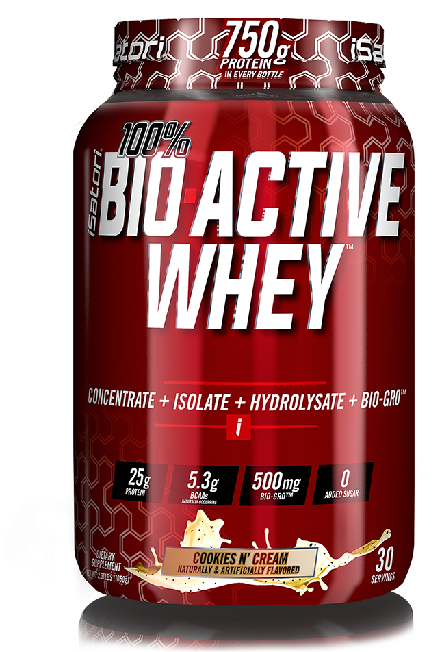 100% Bio Active Whey™ - Isatori Bio-active Whey (1000x1000), Png Download