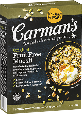 Vegan Acai Bowl - Carman's Muesli (470x470), Png Download