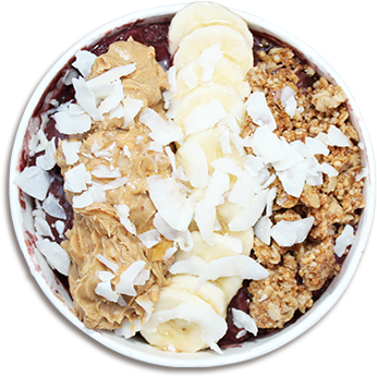 Opc Açaí Bowl - Açaí Na Tigela (414x370), Png Download
