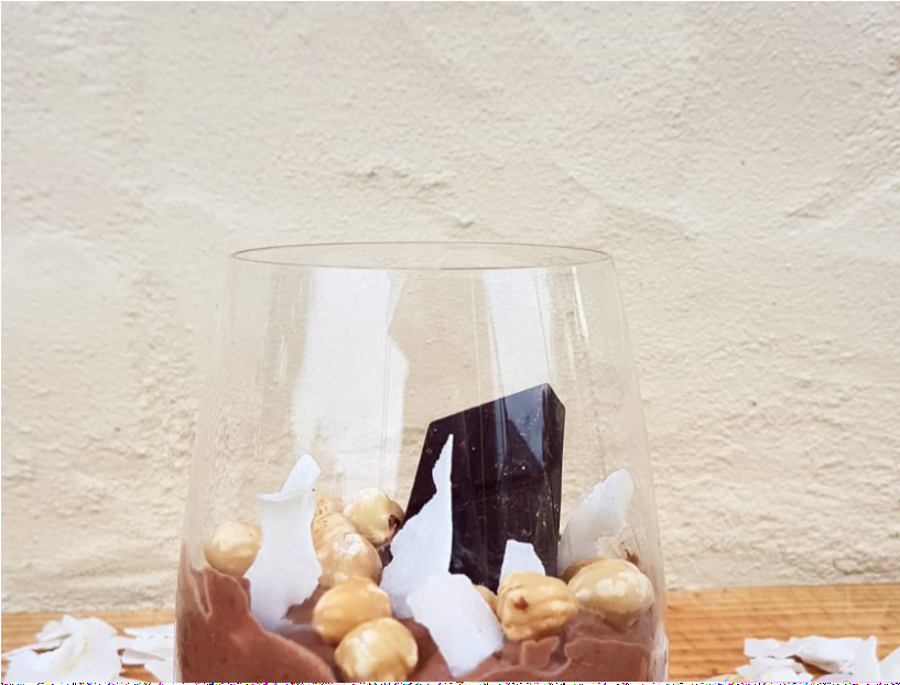 Chocolate Acai Bowl By @hummusandwatermelon - Recipe (816x1024), Png Download