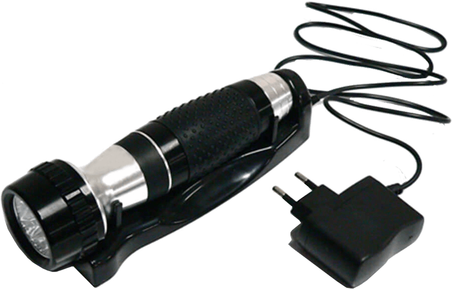 Rechargeable Wall-mount Emergency Pharos Torchlight - Flashlight (900x900), Png Download