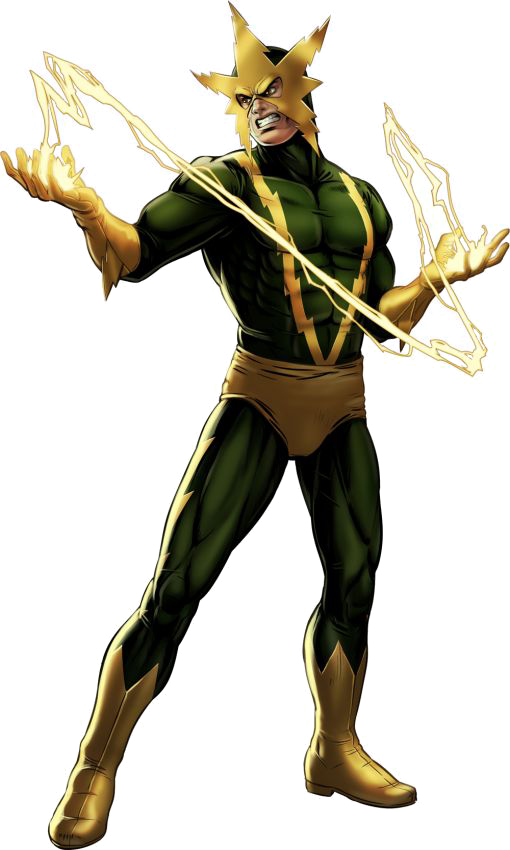 Electro - Electro Marvel Png (510x850), Png Download