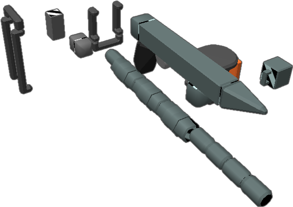 An Even Simpler Ppsh-41 - Explosive Weapon (768x768), Png Download