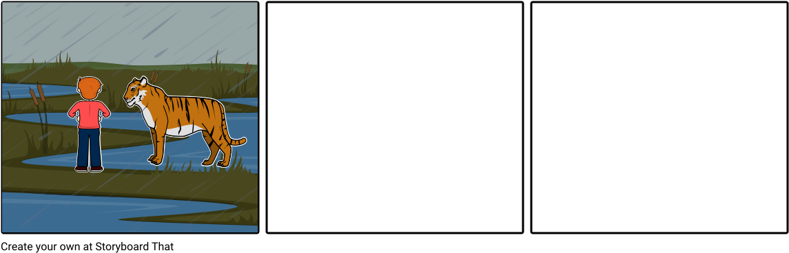 Tigre - Bengal Tiger (1164x385), Png Download