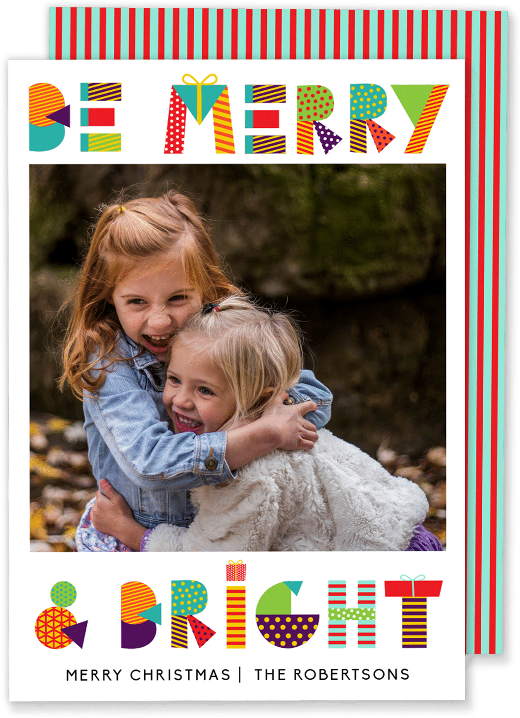 Be Merry And Bright Christmas Card - Lux Screens Magnetic Screen Door, 36-inch X 24-inch (1073x1500), Png Download