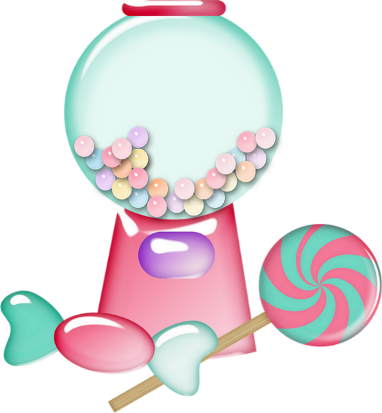 Sucette, Tube Gourmandise - Maquina De Dulces Dibujo Png (555x600), Png Download