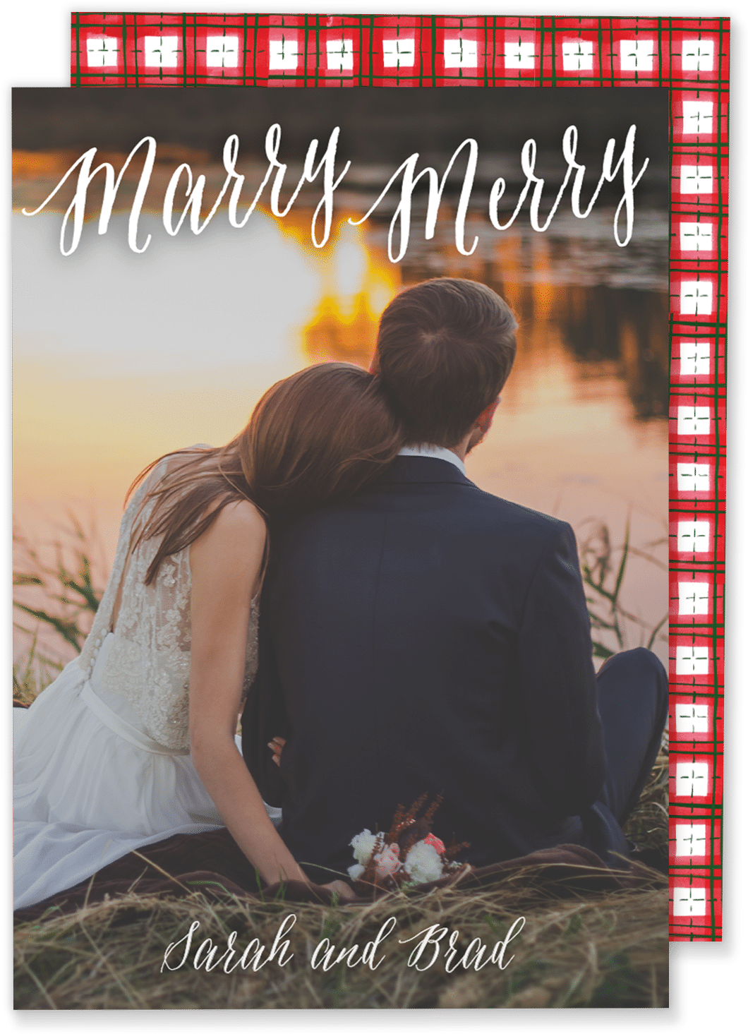 Marry Merry Christmas Card - Vows Covenant Of Marriage Broken (1073x1500), Png Download