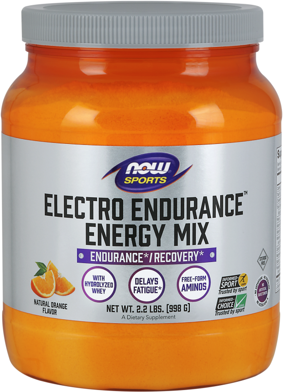 Electro Endurance™ Energy Mix Powder - Now Sports (620x840), Png Download