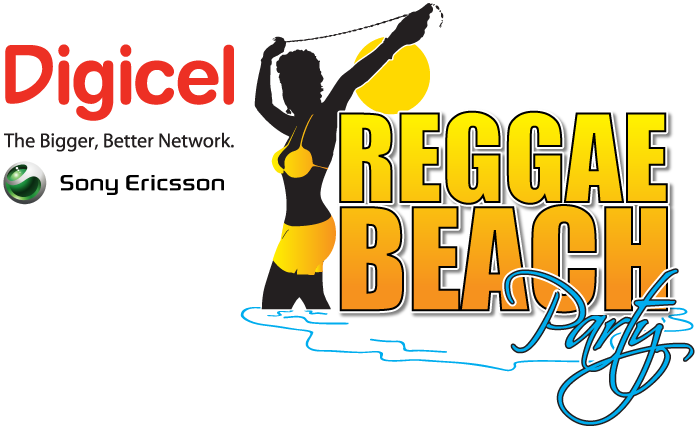 Reggae Beach Party - Digicel (713x445), Png Download