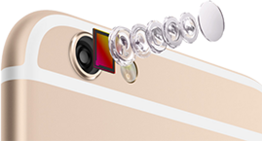 Next Generation Iphone Again Rumored To Have 12 Megapixel - Iphone 8 Camera Sensor (538x290), Png Download