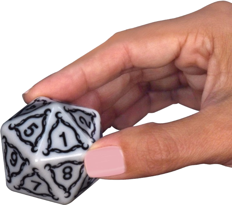 Ultra Pro D20 Titan Die - D20 40mm (755x671), Png Download