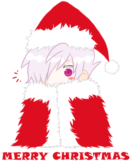 Merry Christmas Tumblr Transparent - Santa Claus (500x600), Png Download