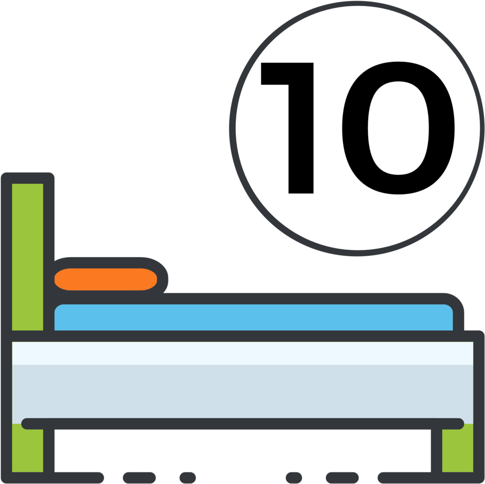 Bed 10 - Portable Network Graphics (1000x1000), Png Download