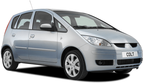 Mitsubishi Colt - Toyota Yaris Vs Mitsubishi Colt (464x363), Png Download