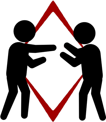 The Rombo Code Escape Room Roombate - Argument Silhouette (400x400), Png Download