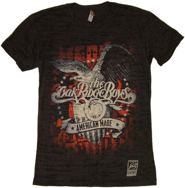 Oak Ridge Boys Unisex Black Burnout Tee - Boys Are Back Cd (2009) (cd) (800x800), Png Download
