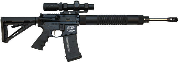 Scope And Mount Not Included - Colt Competition Rifle (750x285), Png Download