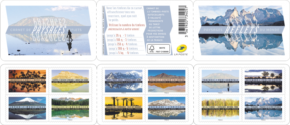 Reflections World Landscapes - La Poste (940x407), Png Download