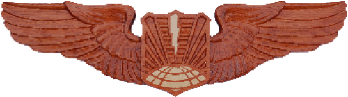 Us Navy Flight Engineer Wings (500x500), Png Download