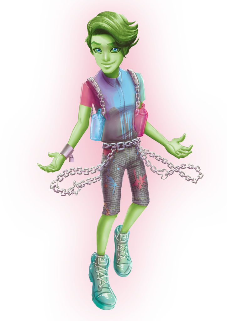 Haunted 3d Porter Geiss - De Monster High Haunted (724x1024), Png Download