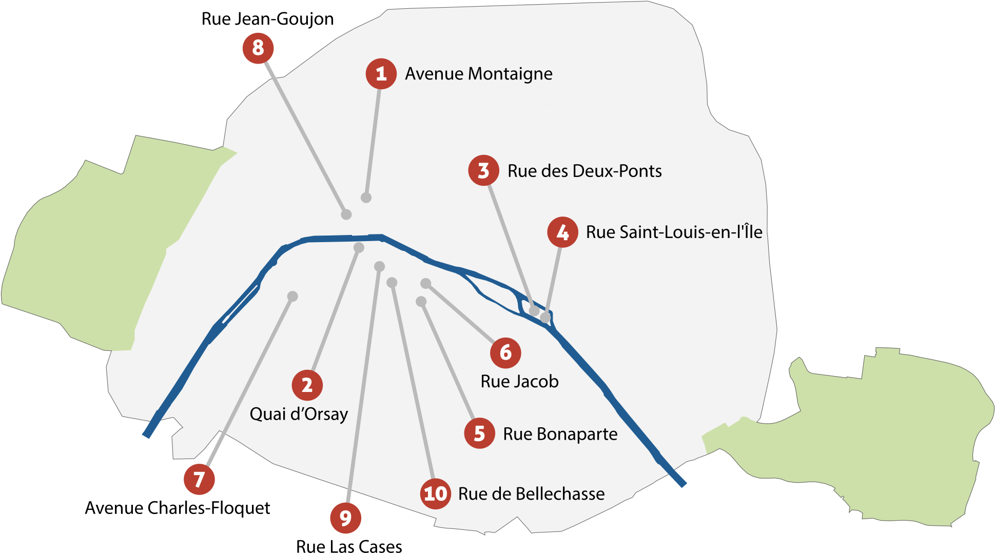 Open - Most Expensive Streets (2000x1167), Png Download