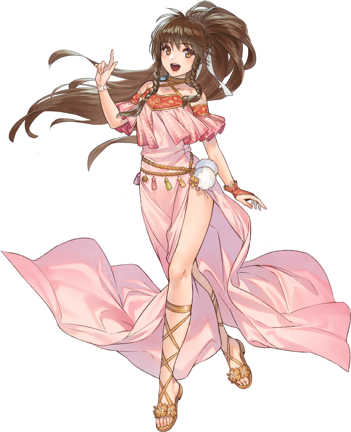 Art/fan Arti Made Another Edit - Hot Fire Emblem Tana (1600x1920), Png Download