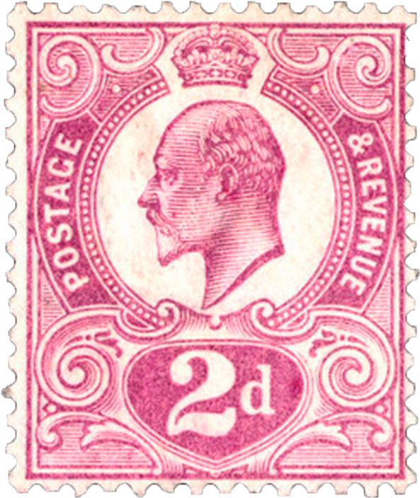 The Tyrian Plum The Tyrian Plum Is One Of The Rarest - Great Britain Specialised Stamp Catalogue King Edward (615x726), Png Download