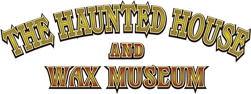 Haunted House Logo - Haunted Wax Museum (850x330), Png Download