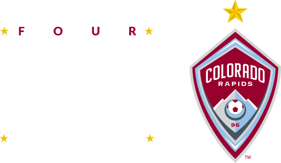 Win A Colorado Rapids Family Package - Colorado Rapids Logo Png (572x332), Png Download