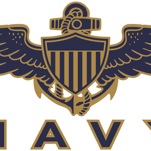 Usn Classic Helmet Wings - Us Navy Flight Helmet Decals (500x500), Png Download