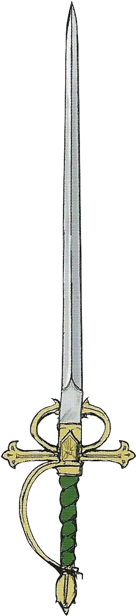 Noble Rapier - Fire Emblem (353x1297), Png Download