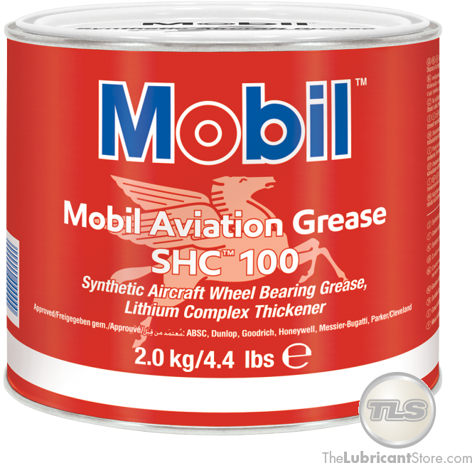 Exxonmobil 110152 Mobilith Shc 100 Synthetic Grease (700x700), Png Download
