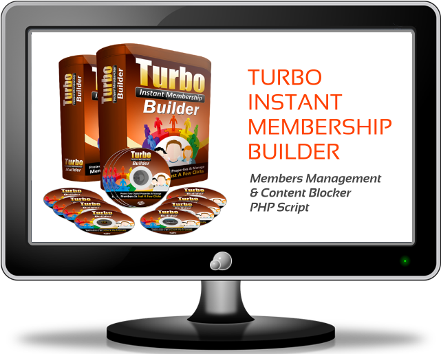 Turbo Instant Membership Builder - Computer Monitor (640x526), Png Download