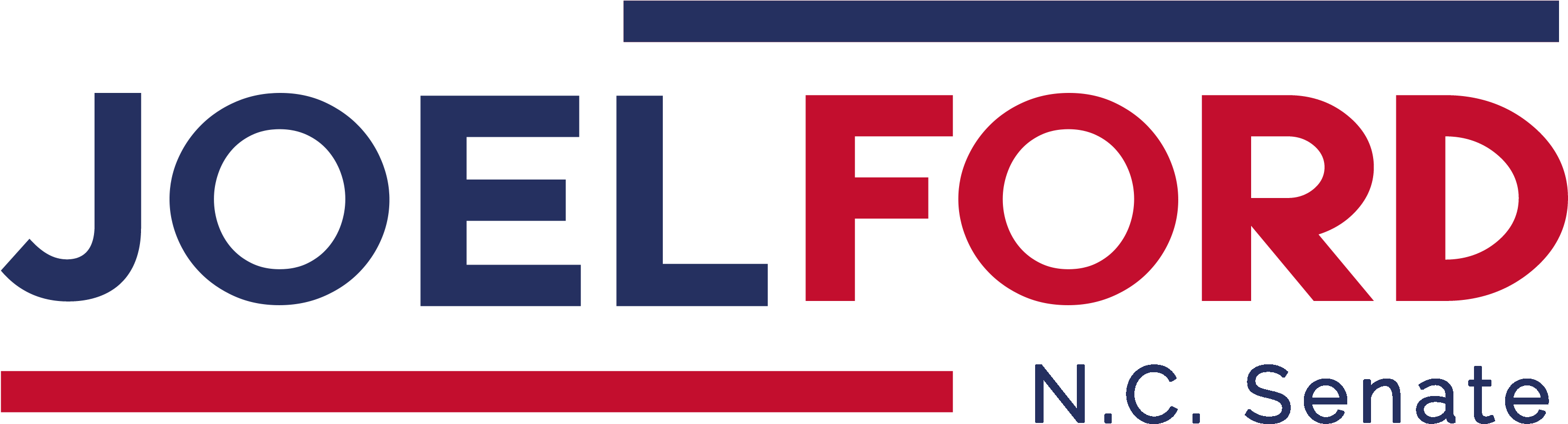Joel Ford For Mayor - North Carolina (3051x917), Png Download