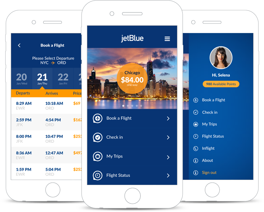 Background Image Jetblue Ridesharing Application - Chicago Note Cards (pk Of 20) (960x711), Png Download