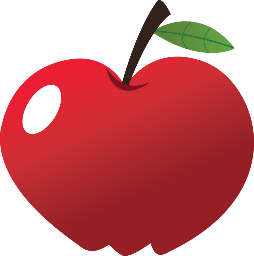Absurd Res, Apple, Artist - Apple With Bite Clipart (1015x1024), Png Download