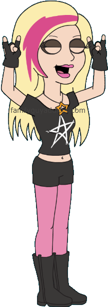 Avril Lavigne - Fan Made Family Guy Characters (232x637), Png Download