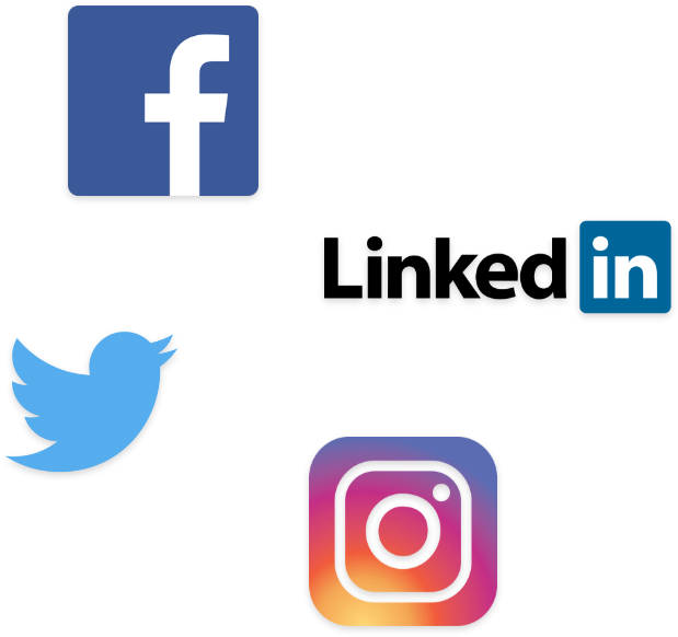 Per Each Social Media Channel - Social Media Contact (714x666), Png Download