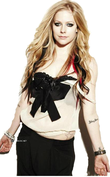 Avril Lavigne - Avril Lavigne En Inked Magazine (427x681), Png Download