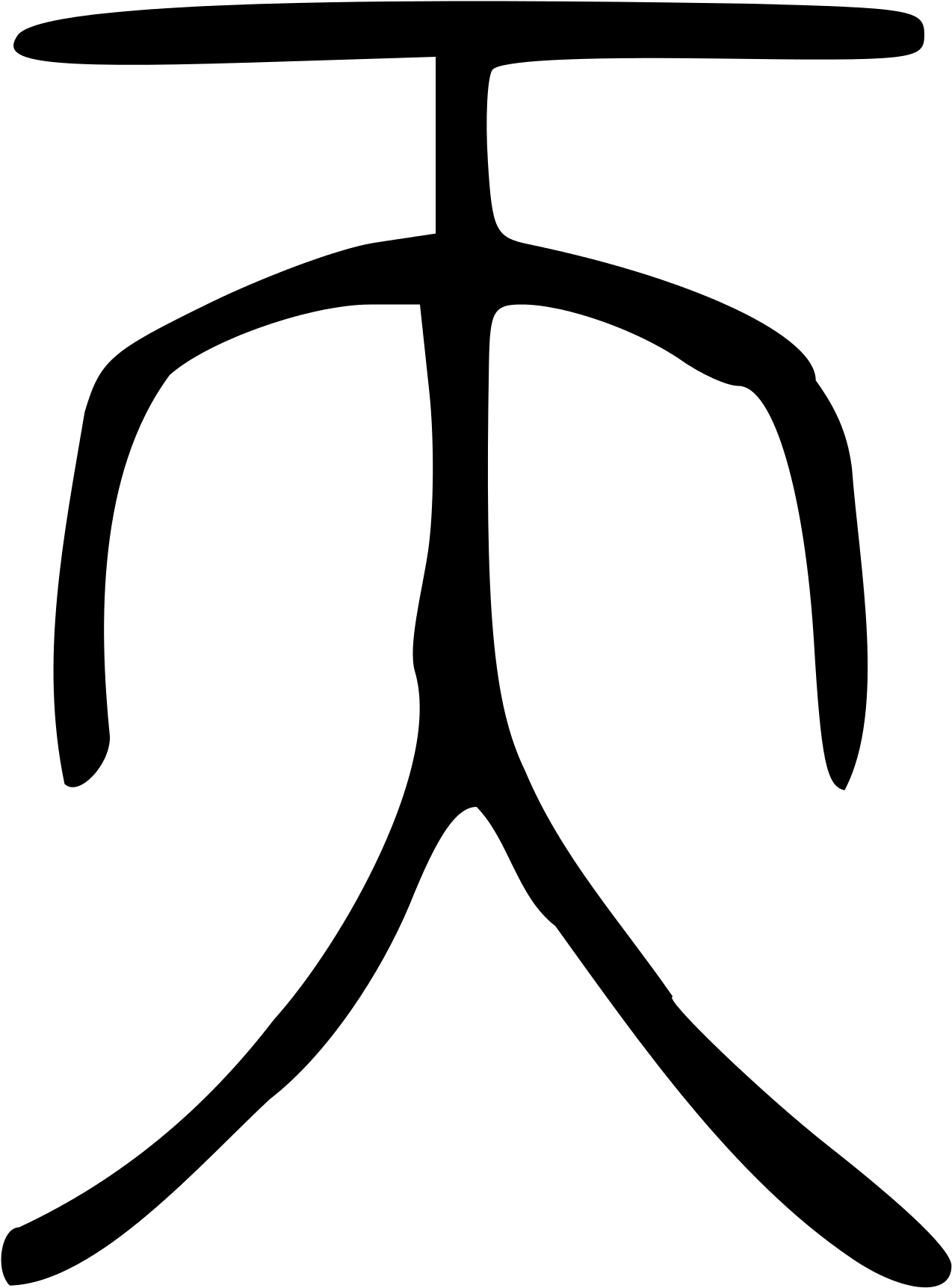 天-seal - Svg - 4 Symbols Of Confucianism (2000x2000), Png Download